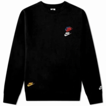 NWT men&#39;s small nike Sportswear French Terry Sweatshirt DR9153-010 Black... - £44.84 GBP