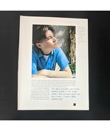 LEONARDO DiCAPRIO Middle High School Magazine Clipping - $16.48 CAD