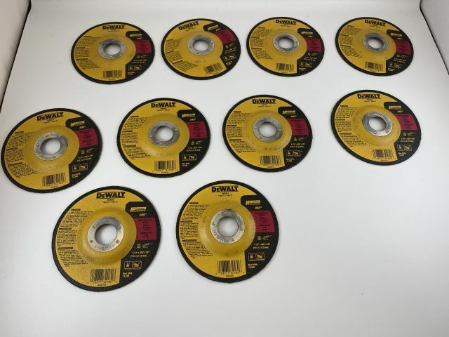 10 PACK DEWALT DW8424 4.5&quot; CUTTING WHEEL HIGH PERFORMANCE NEW - $16.82