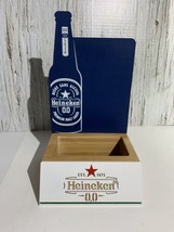 Heineken 0.0 Bar Table Sign Chalkboard Promo Stand Display Beer Bamboo ,... - £22.89 GBP