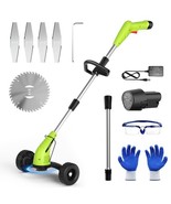 Aokia Weed Wacker Cordless for Lawn: 12V Electric String Trimmer with Wh... - $537.24 CAD