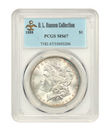 1888 $1 PCGS MS67 ex: D.L. Hansen - $7,893.38