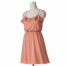 Lauren Conrad LC Cafe Creme Stud Embellished Tiered Dress - $29.98