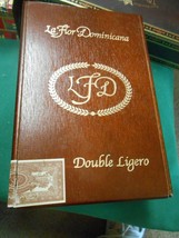 Great Collectible Cigar Box- La Flor Dominicana..&quot;Double Ligero&quot; Free Postage Usa - £8.97 GBP