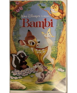 Bambi VHS Black Diamond The Classics Walt Disney (vhs,1997) - £11.81 GBP