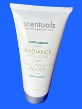 SCENTUALS Radiance Facial Scrub w/ Hyaluronic Acid Full Sz 3.38 oz NWOB ... - $22.28