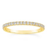 14K Yellow Gold Diamond-Set Wedding Band - $756.77