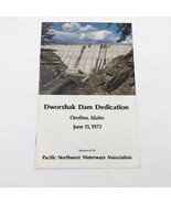 Dworshak Dam Dedication Ceremony Program June 15, 1973 - $462.24 MXN