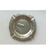 Vintage Metal Ashtray, Mid-Century Ashtray Cosmos / Satellite/ Sputnik CCCP USSR - £36.18 GBP