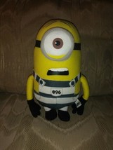 Toy Factory Despicable Me 3 Minion Plush 10&quot; Jail Time Stuart 096 One Eye... - $21.77