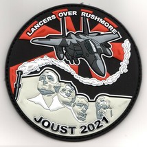 4&quot; AIR FORCE 333FS FIGHTER SQUADRON JOUST 2021 MT RUSHMORE HOOK &amp; LOOP P... - $38.99