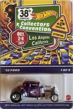 &#39;32 FORD Hot Wheels 2024 Los Angeles 38th Newsletter Convention LE - $55.68