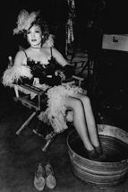 Marlene Dietrich in Destry Rides Again Soaking Feet in Tub On Set 24x18 Poster - £19.54 GBP