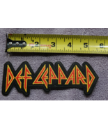 Def Leppard Embroidered Patch Badge Logo – Iron or Sew On – Classic Rock - $91.33 MXN