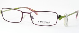 Koali 6306K IM114 Purple /Lime Green Eyeglasses Glasses Frame 51-17-140mm France - $69.30