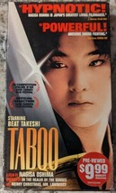 TABOO VHS Tape 1999 Japanese Drama English Subs Beat Takeshi Nagisa Oshima - £9.55 GBP