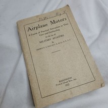 Airplane Motors Practical Instruction in Care Overhauling 1971 Antique M... - $22.96