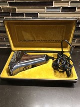 Vintage Sunbeam Groomer Razor 8000 W/ Original Cord &amp; Case WORKS GREAT - £13.21 GBP
