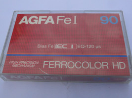 1 x Agfa Ferrocolor HD FI 90 Cassette Tape - $5.59