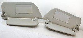 99-07 Ford F-250 SD LH/RH Double Shade Sun Visor Set Gray OEM 9617 - £116.87 GBP