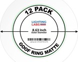8&quot; Inch Recessed Can Lighting Down Light, Matte White Goof, By Lighting ... - $39.97