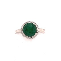 Natural Emerald Diamond Ring 14k Gold 2.83 TCW Certified $4,950 213252 - £1,584.50 GBP