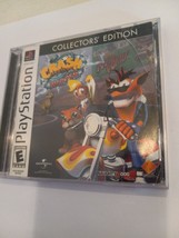 Crash Bandicoot Warped Sony PlayStation PS1 Collector&#39;s Edition with booklet - £10.62 GBP