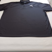 Vansport GDC Gulf Distributing Co. Employee Uniform Polo Black Shirt Mens Sz 4XT image 6