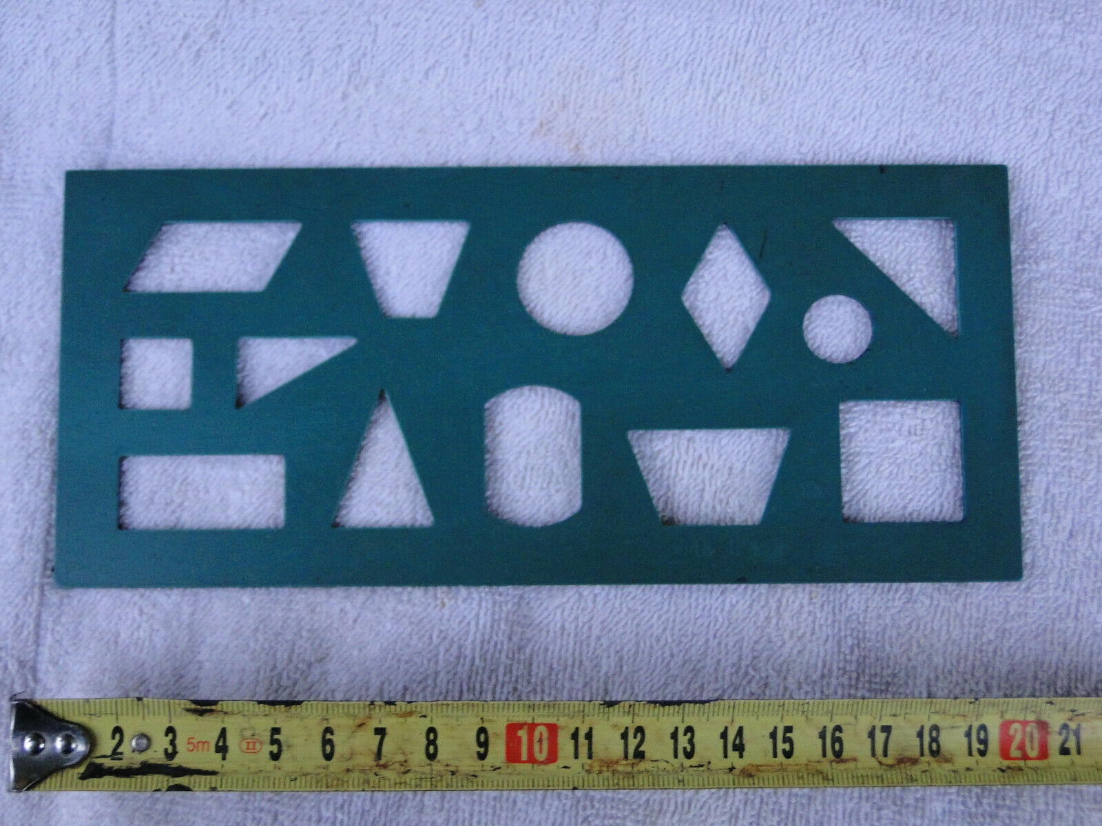 Vintage USSR Soviet Russian Rule For Drawing Geometric Figures - $6.61