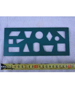 Vintage USSR Soviet Russian Rule For Drawing Geometric Figures - $8.96 CAD