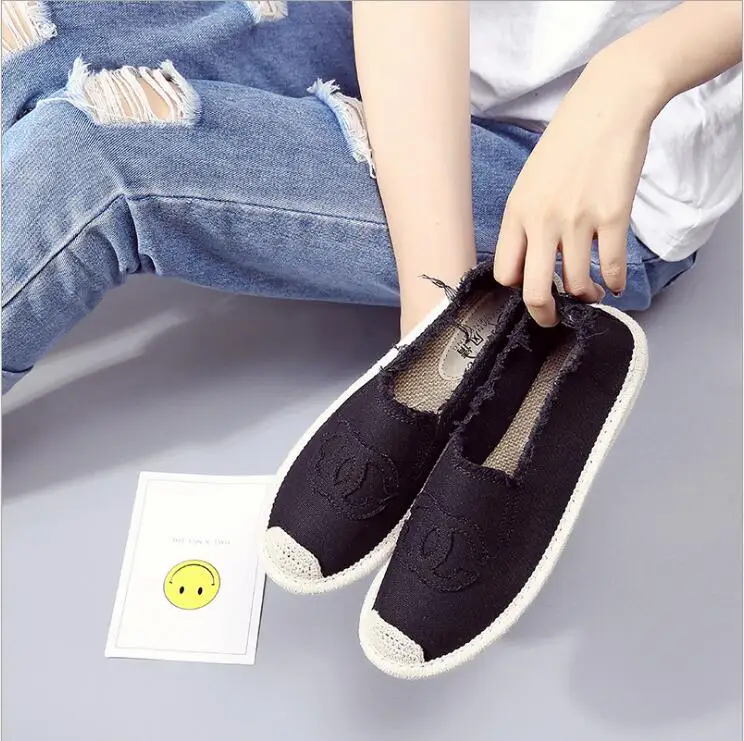 Plus Size 35-40 Women Espadrilles Sneakers Comfortable Casual Loafers Shoes Woma - $86.13