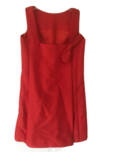 Vtg 50s Shannon Rodgers Jerry Silverman Low Back w Bow Cocktail Dress xs... - $2,822.51 MXN