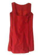 Vtg 50s Shannon Rodgers Jerry Silverman Low Back w Bow Cocktail Dress xs... - $2,822.51 MXN