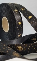 AUTHENTIC EMBLEMATIC CHANEL RIBBON / 2 YARDS - £13.61 GBP