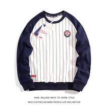 MLBNY Embroidery Women&#39;s Sweatshirts stripe Hoodies Spring&amp;Autumn Boyfriend Styl - £98.94 GBP