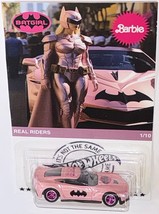Pink  Chevy Corvette C7 Z06 CUSTOM Hot Wheels Barbie Batgirl Series w/ RR - £74.21 GBP