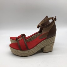 liz claiborne high heel wedges red - Size 8.5 - £8.68 GBP