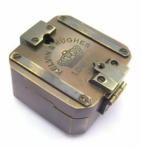 Antique Vintage Brass Solid Kelvin &amp; Hughes 1917 Brunton Compass Handmad... - £18.36 GBP