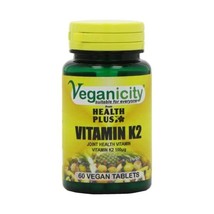Veganicity Vitamin K2 100g Bone and Circulation Health Supplement - 60 T... - $17.00