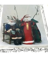 Osage County Quilt Factory Doll Pattern Ecology Santa 29.5&quot; Virginia Rob... - £2.39 GBP