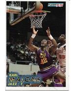 Basketball Card- Karl Malone 1993-94 Fleer #211 Utah Jazz - £1.02 GBP