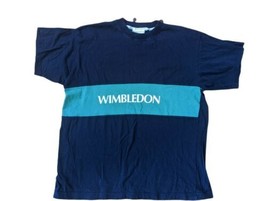 Wimbledon Shirt The Championships Navy Blue Men Size Small  - £14.87 GBP
