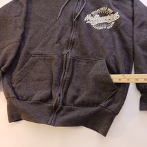 Authentic Life Apparel Hollywood Florida Men's Gray Sweatshirt Hoodie Size Small image 8