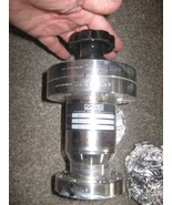 MDC Varian Gate Angle Valve Vacuum w/ Collars Tubes Chamber-Box  # AV-20... - $7,202.54 MXN