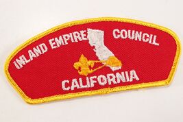 Vintage Inland Empire Council California Twill BSA Boy Scout Shoulder CS... - $14.77 CAD