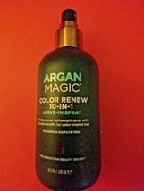 Argan Magic Color Renew 10 In 1 Leave In Spray Paraben &amp; Sulfate Free - £16.42 GBP