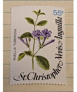 Stamp St. Kitts-Nevis Anguilla  #382  MNH - 1979 55c Ruellia Tuberosa Fl... - $18.65 MXN