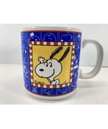 Peanuts Characters Coffee Mug featuring Snoopy&#39;s face  - £11.82 GBP