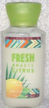 Bath &amp; Body Works FRESH BRAZIL CITRUS Body Lotion Vitamin E Shea 3 oz/88... - $279.41 MXN
