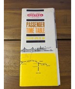 Vintage 1967 New York Central System Passenger Time Table Brochure - €16,99 EUR